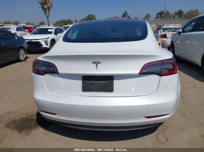 2023 Tesla Model 3 VIN: 5YJ3E1EA7PF585032 Lot: 40316404