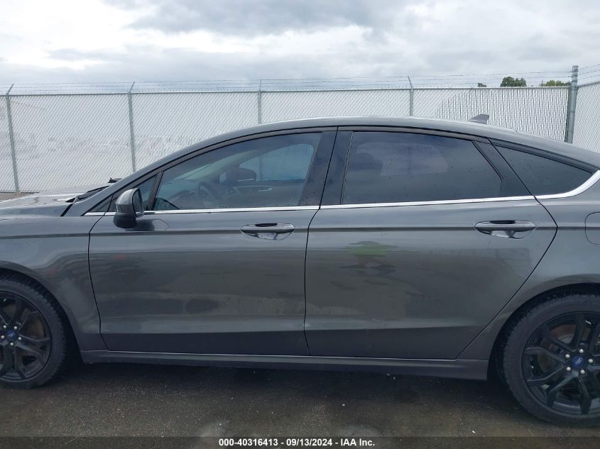 2019 FORD FUSION SE - 3FA6P0HD3KR231612