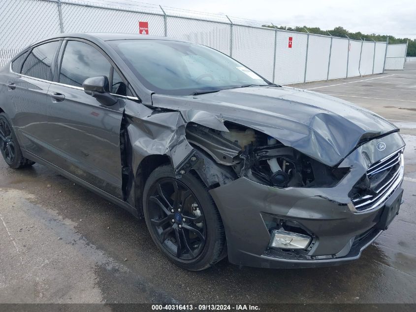 2019 FORD FUSION SE - 3FA6P0HD3KR231612