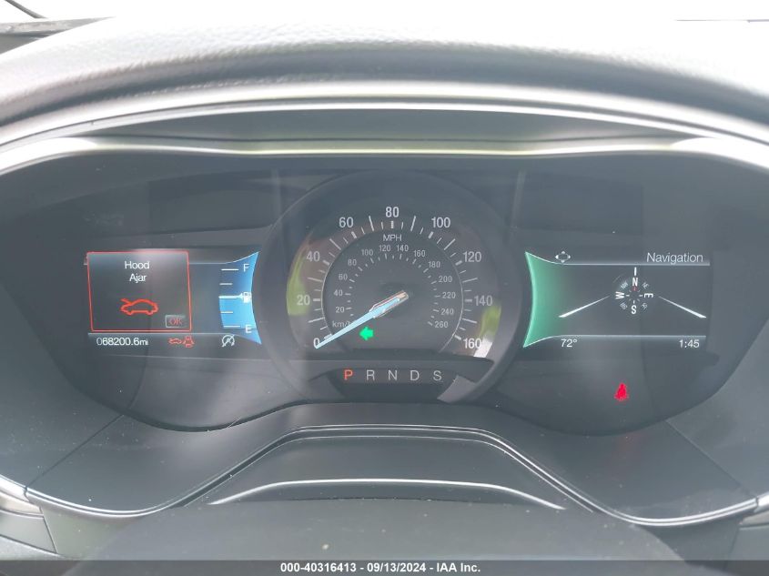 2019 FORD FUSION SE - 3FA6P0HD3KR231612