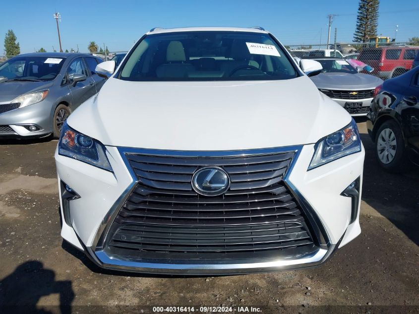 2019 Lexus Rx 350L Premium VIN: JTJGZKCA1K2013168 Lot: 40316414