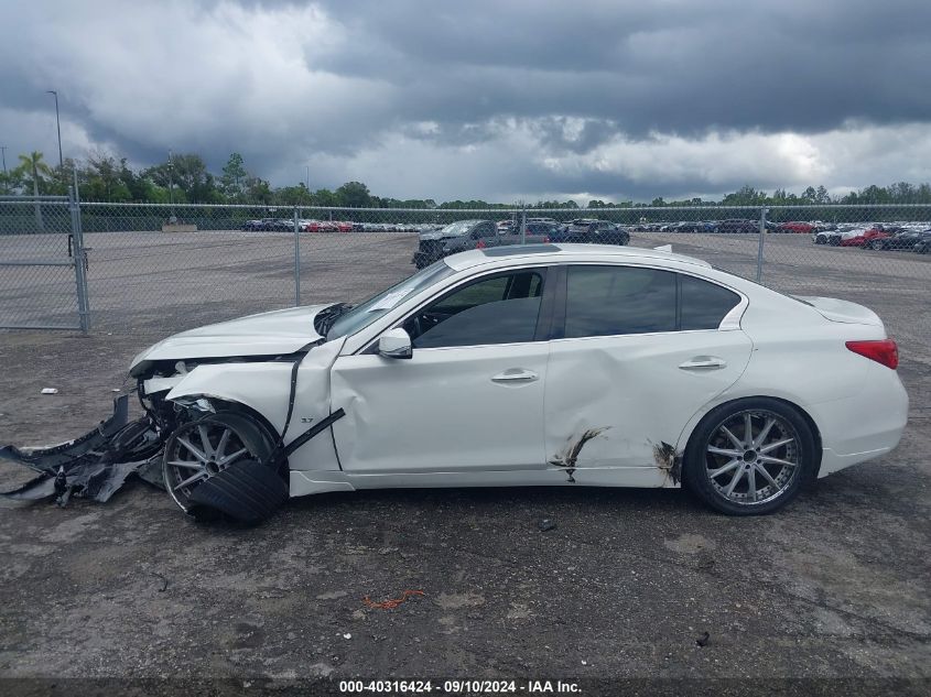 2015 Infiniti Q50 Premium VIN: JN1BV7AP2FM358736 Lot: 40316424