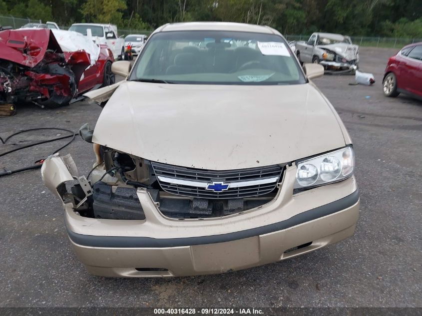 2004 Chevrolet Impala Police VIN: 2G1WF52KX49426268 Lot: 40316428