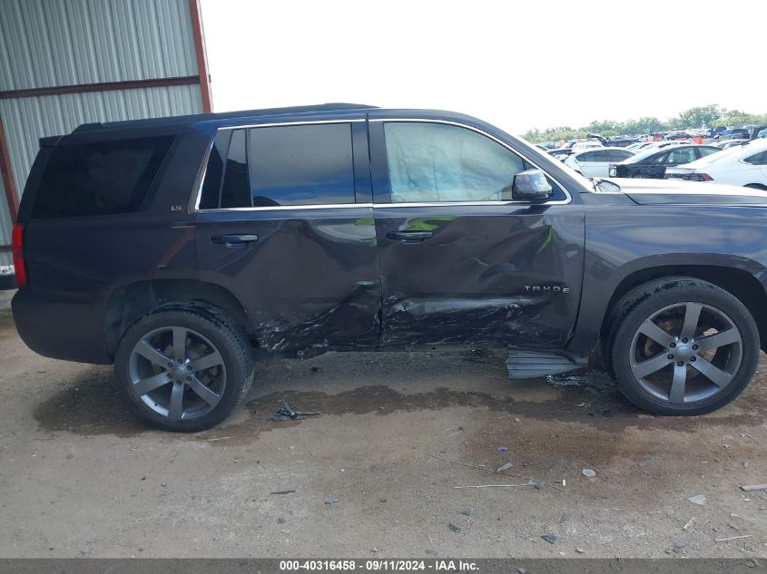 2015 Chevrolet Tahoe C1500 Ls VIN: 1GNSCAEC6FR639195 Lot: 40316458