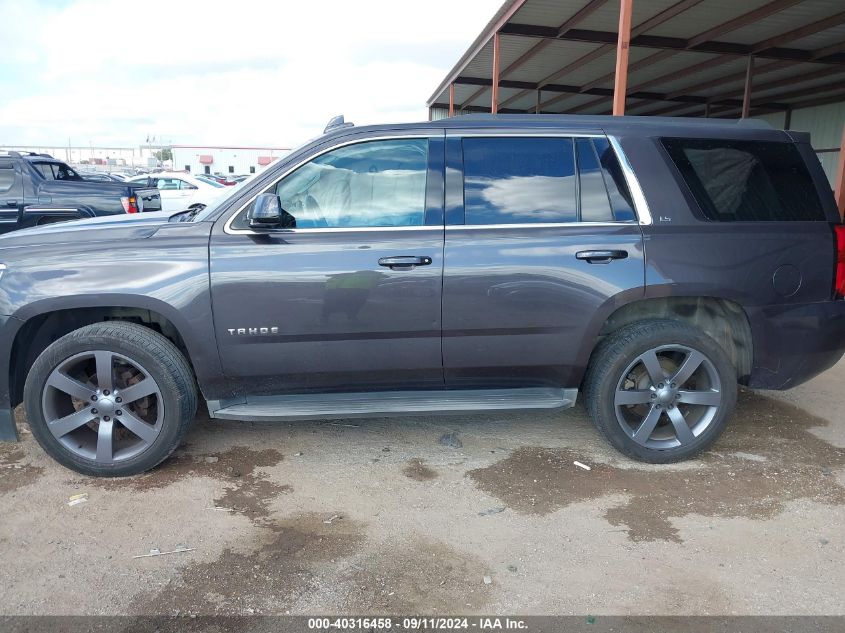 2015 Chevrolet Tahoe C1500 Ls VIN: 1GNSCAEC6FR639195 Lot: 40316458