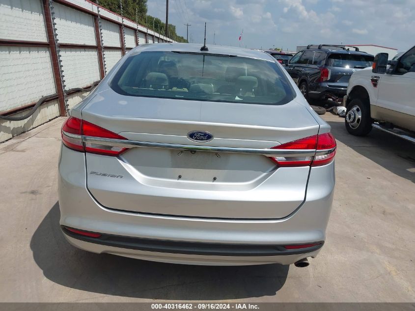 2017 Ford Fusion S Fwd S VIN: 3FA6P0G70HR406760 Lot: 40316462