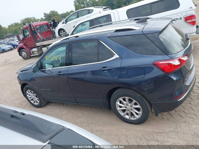 2018 Chevrolet Equinox Lt VIN: 3GNAXSEV0JL408106 Lot: 40316464