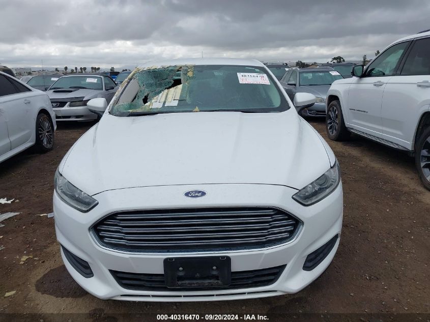 2016 FORD FUSION S - 3FA6P0G75GR250164