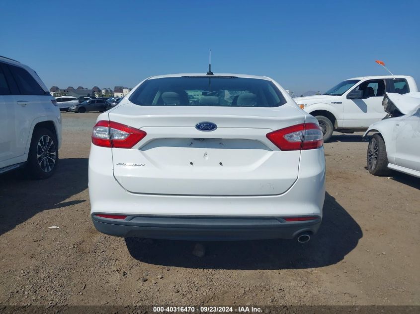 2016 FORD FUSION S - 3FA6P0G75GR250164