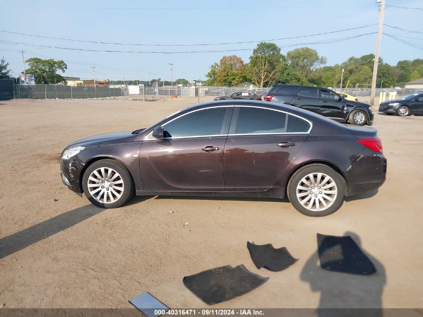 2011 Buick Regal Cxl VIN: W04GN5EC9B1038110 Lot: 40316471