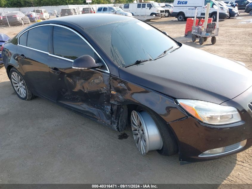 2011 Buick Regal Cxl VIN: W04GN5EC9B1038110 Lot: 40316471