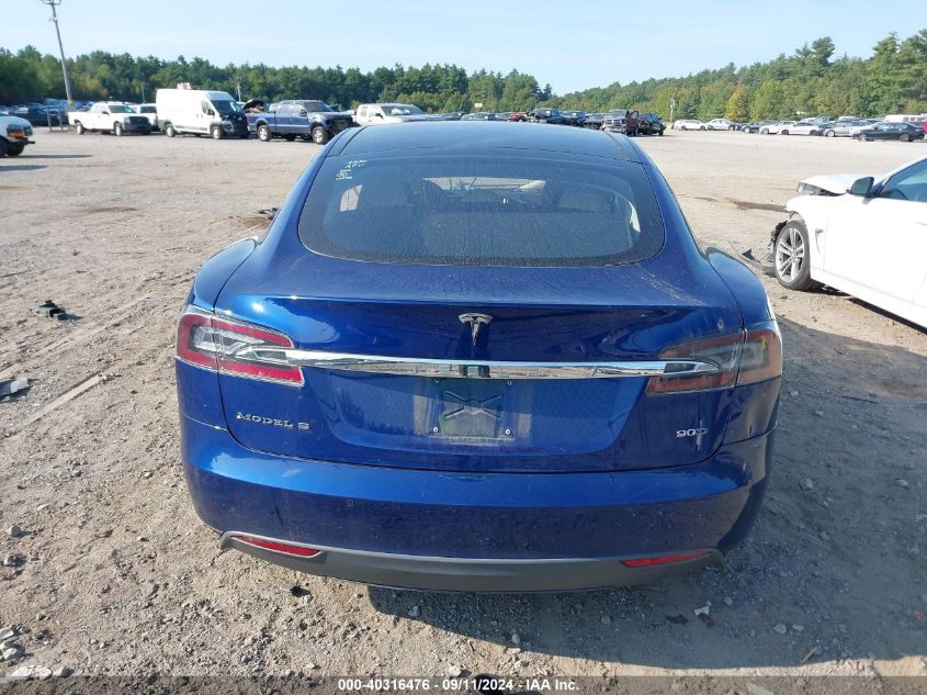 2016 Tesla Model S VIN: 5YJSA1E2XGF127789 Lot: 40316476