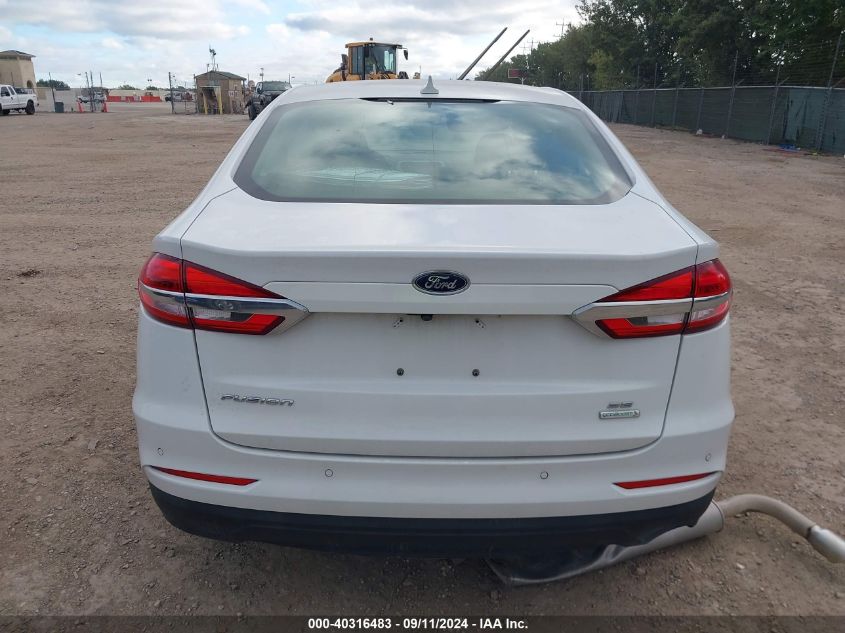 2020 Ford Fusion Se VIN: 3FA6P0HD1LR201171 Lot: 40316483