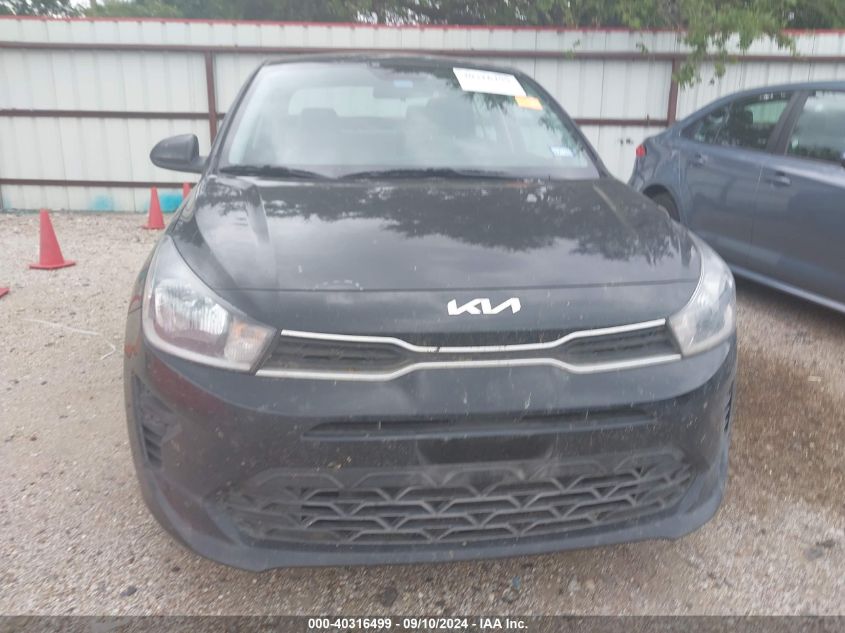 2023 Kia Rio S VIN: 3KPA24ADXPE592693 Lot: 40316499