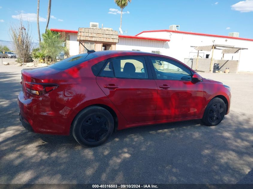 2020 Kia Rio S VIN: 3KPA24AD5LE356222 Lot: 40316503