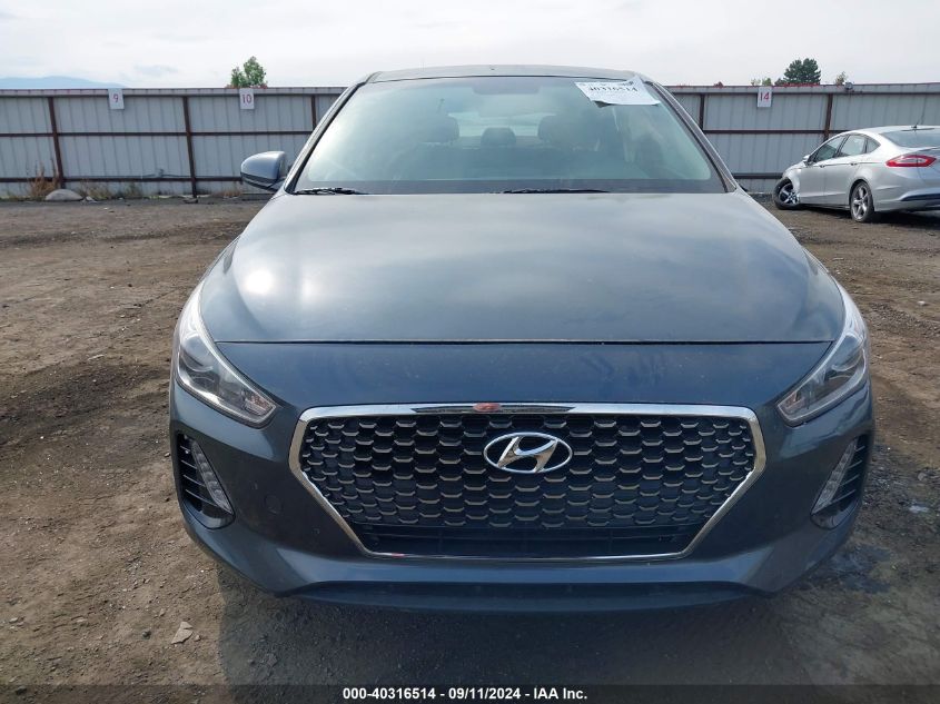 2019 Hyundai Elantra Gt VIN: KMHH35LE6KU093144 Lot: 40316514