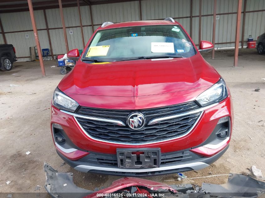 2021 Buick Encore Gx Select VIN: KL4MMDS25MB060825 Lot: 40316525