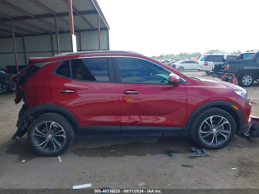 2021 Buick Encore Gx Select VIN: KL4MMDS25MB060825 Lot: 40316525