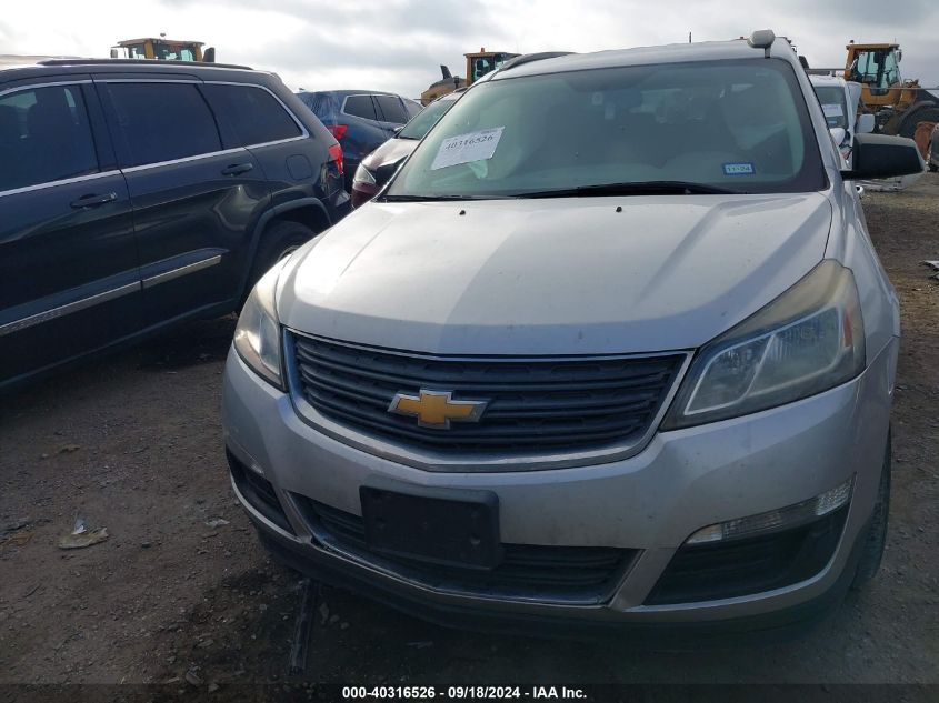 2017 Chevrolet Traverse Ls VIN: 1GNKRFKD1HJ100204 Lot: 40316526