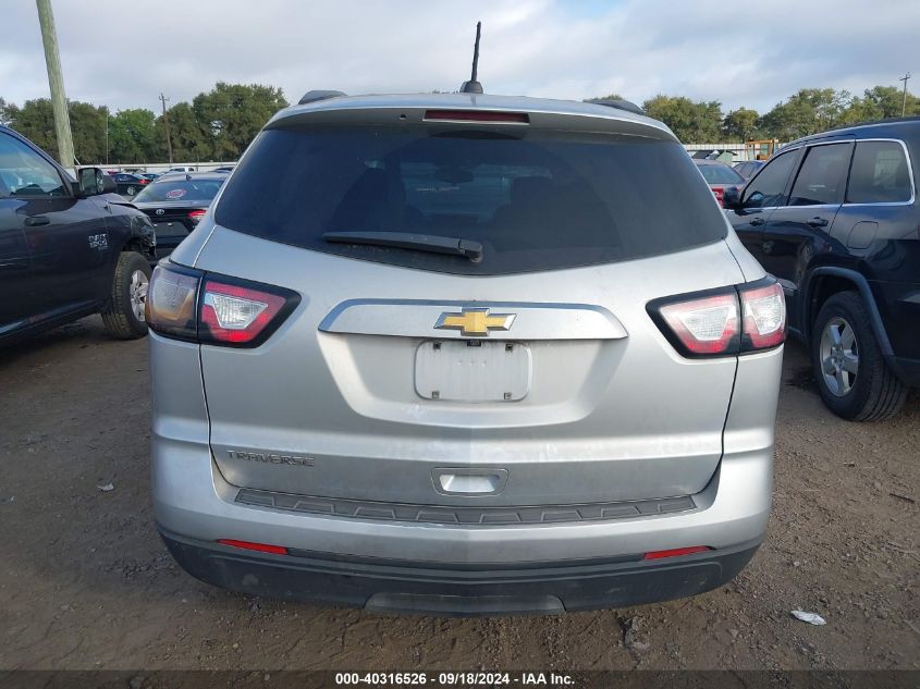 2017 Chevrolet Traverse Ls VIN: 1GNKRFKD1HJ100204 Lot: 40316526