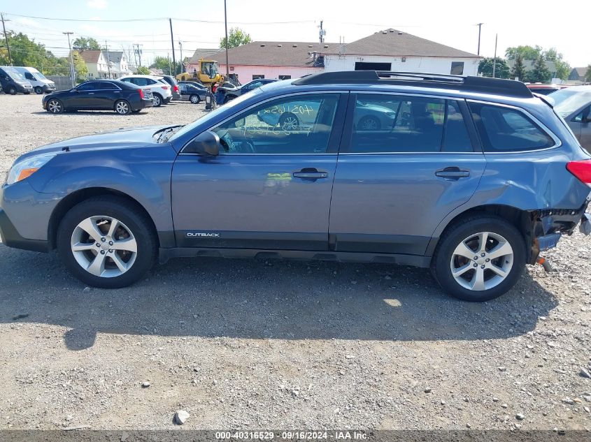 2014 Subaru Outback 2.5I VIN: 4S4BRBAC0E3328216 Lot: 40316529