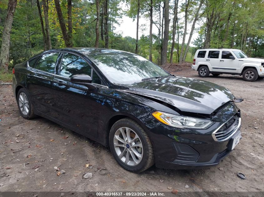 2019 FORD FUSION SE - 3FA6P0HD0KR186306