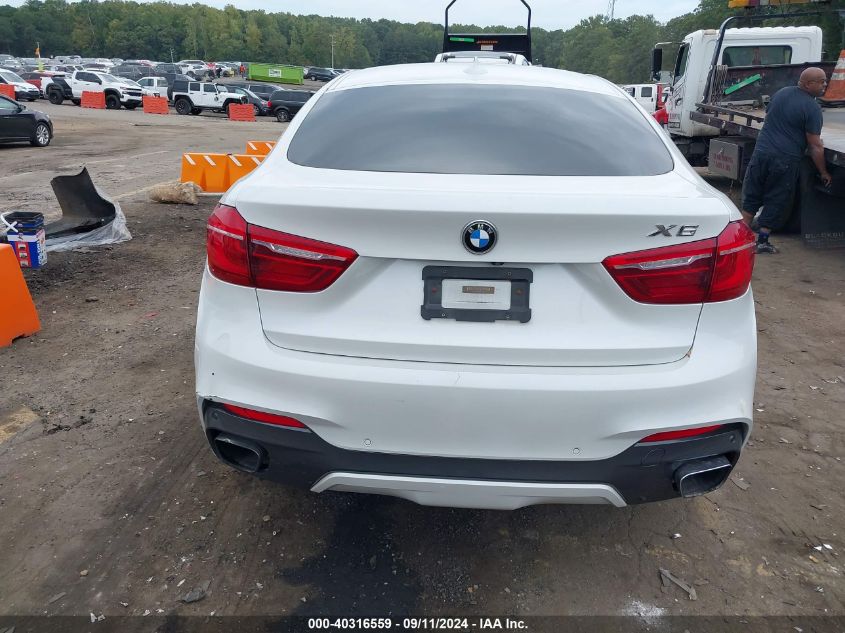 2015 BMW X6 xDrive35I VIN: 5UXKU2C56F0F95043 Lot: 40316559