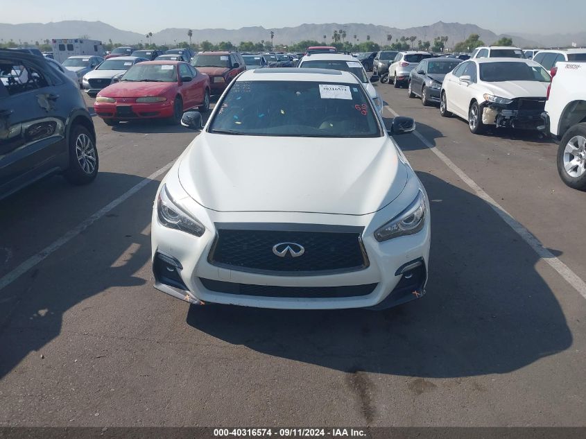 2020 Infiniti Q50 Pure/Luxe/Sport/Edition 3 VIN: JN1EV7AP8LM205514 Lot: 40316574