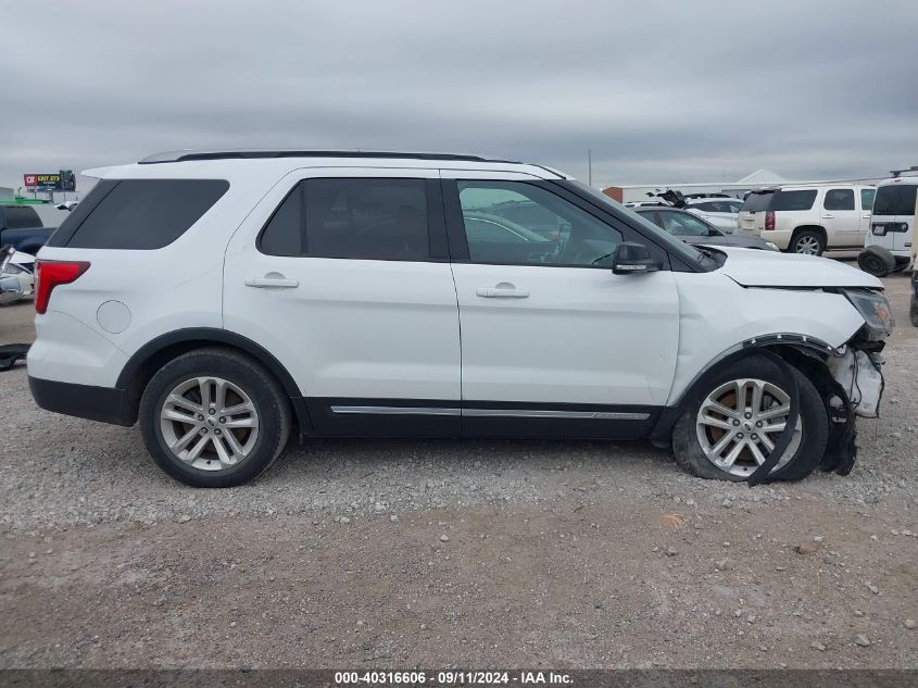 2016 Ford Explorer Xlt VIN: 1FM5K7DH3GGC86996 Lot: 40316606