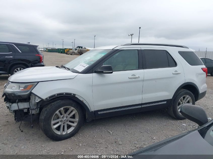 2016 Ford Explorer Xlt VIN: 1FM5K7DH3GGC86996 Lot: 40316606