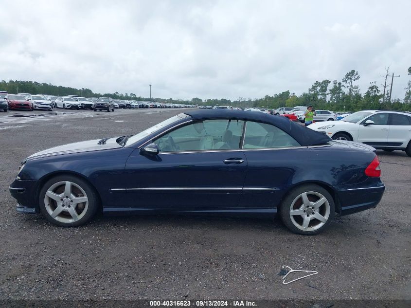 2007 Mercedes-Benz Clk 550 VIN: WDBTK72F27T079289 Lot: 40316623