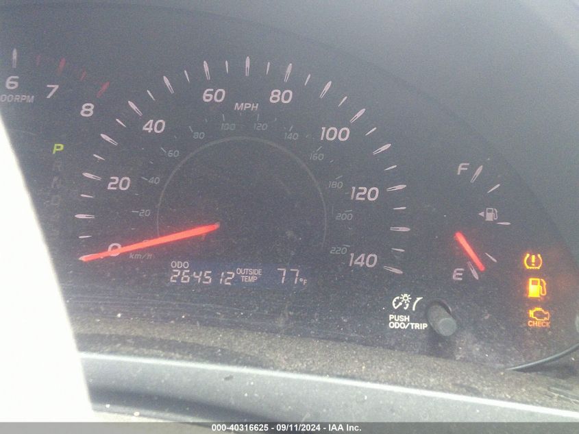 2007 Toyota Camry Le VIN: JTNBE46K273035265 Lot: 40316625