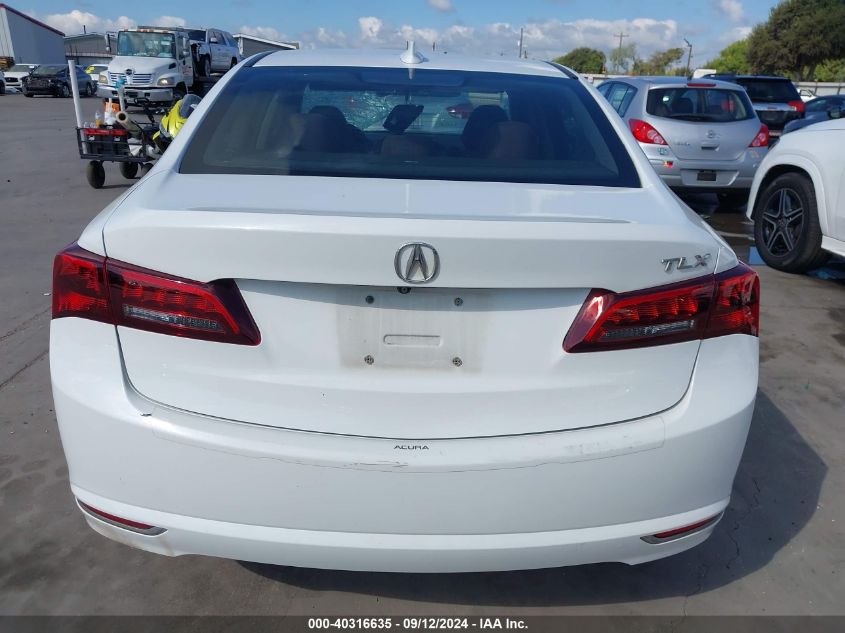 19UUB1F54FA029333 2015 Acura Tlx Tech