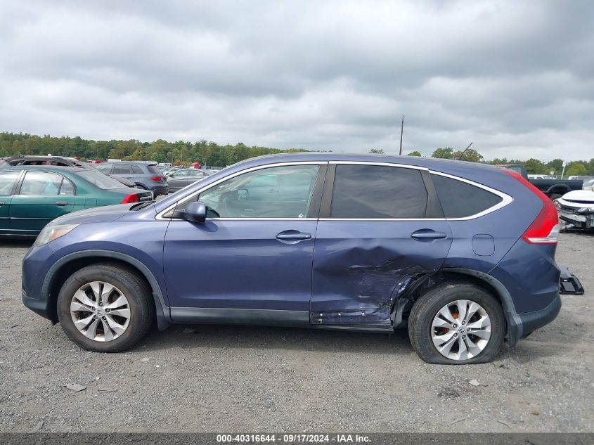 2013 Honda Cr-V Ex VIN: 3CZRM3H5XDG704912 Lot: 40316644