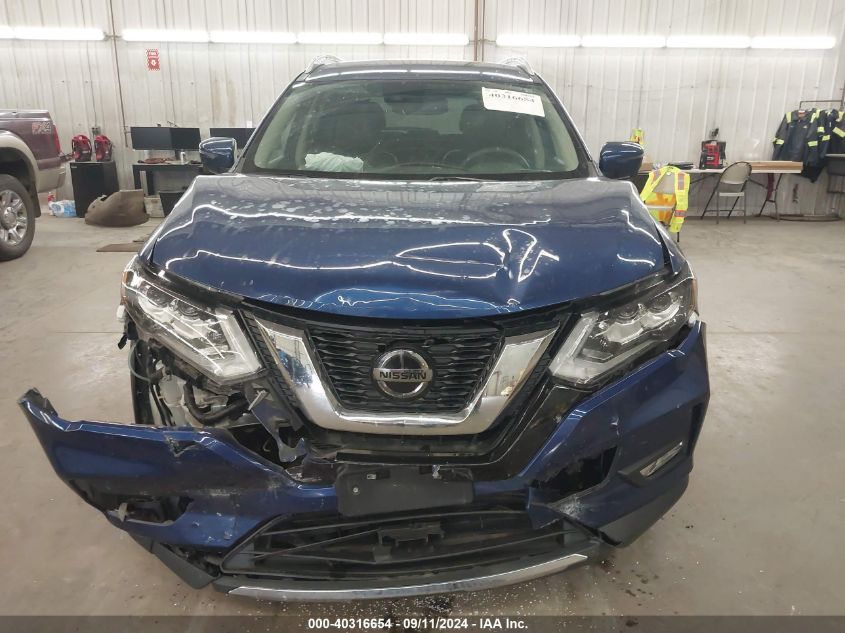 2019 Nissan Rogue S/Sl/Sv VIN: 5N1AT2MV8KC756329 Lot: 40316654