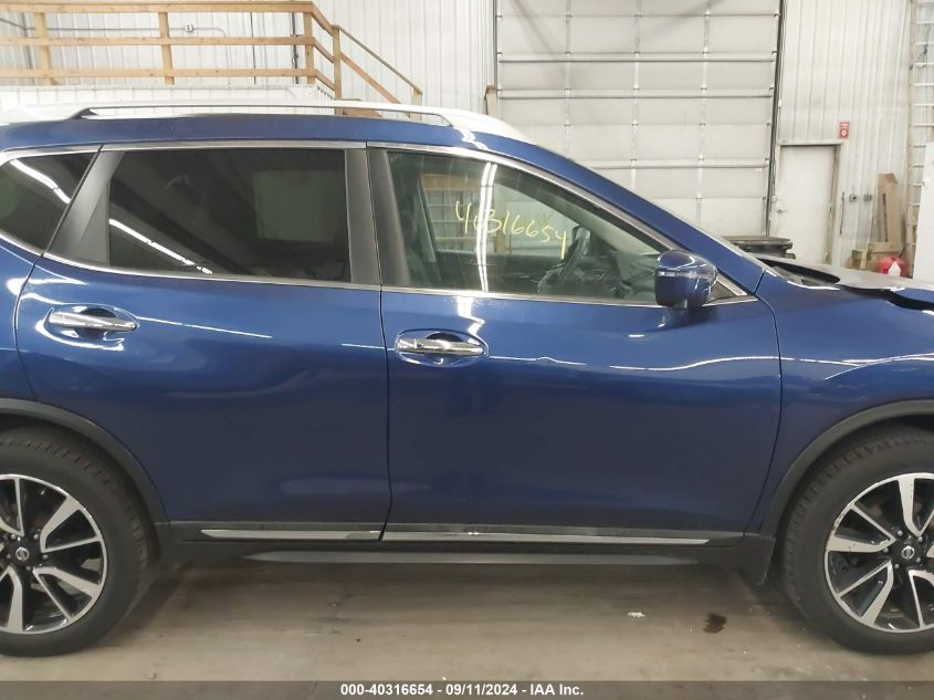 2019 Nissan Rogue S/Sl/Sv VIN: 5N1AT2MV8KC756329 Lot: 40316654