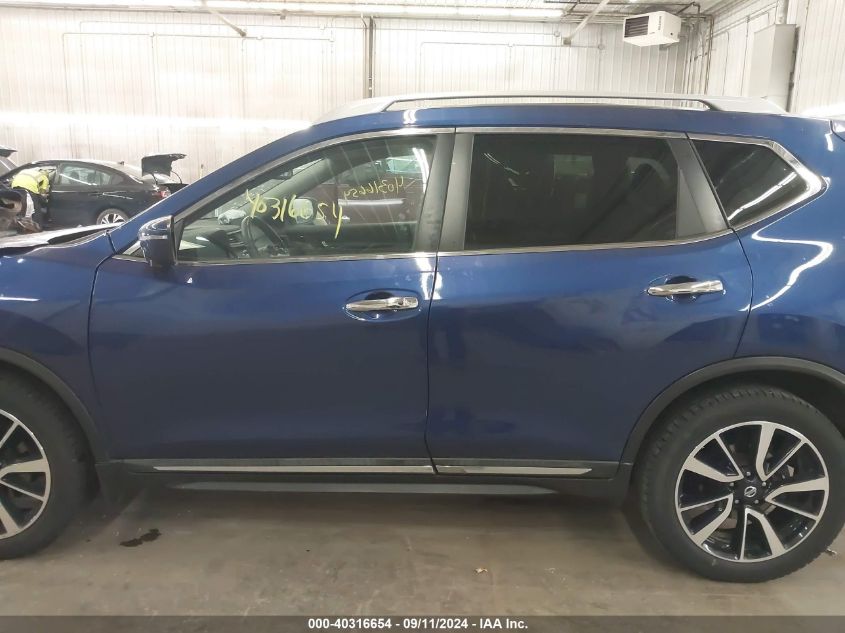 2019 Nissan Rogue S/Sl/Sv VIN: 5N1AT2MV8KC756329 Lot: 40316654