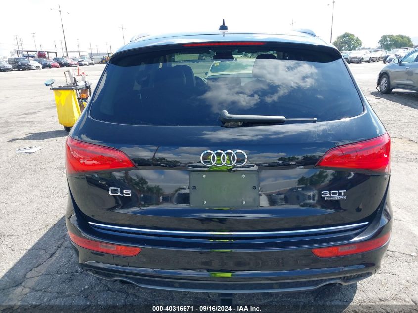 2016 Audi Q5 3.0T Premium Plus VIN: WA1D7AFP8GA108937 Lot: 40316671