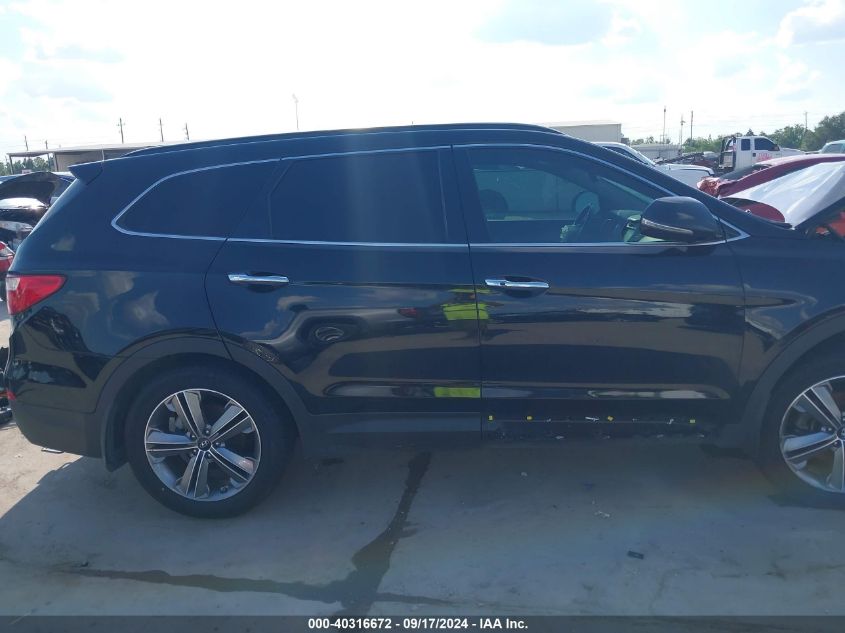 2015 Hyundai Santa Fe Limited VIN: KM8SRDHF3FU100623 Lot: 40316672