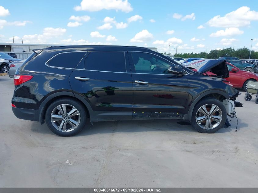 VIN KM8SRDHF3FU100623 2015 Hyundai Santa Fe, Limited no.14