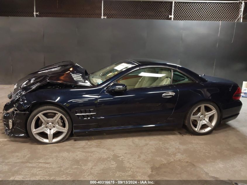 WDBSK71F09F153016 2009 Mercedes-Benz Sl 550