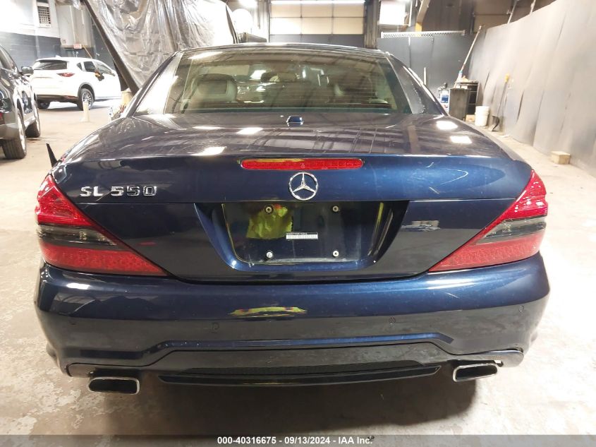 2009 Mercedes-Benz Sl 550 VIN: WDBSK71F09F153016 Lot: 40316675