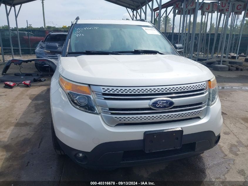 2013 Ford Explorer Xlt VIN: 1FM5K7D81DGB37837 Lot: 40316678