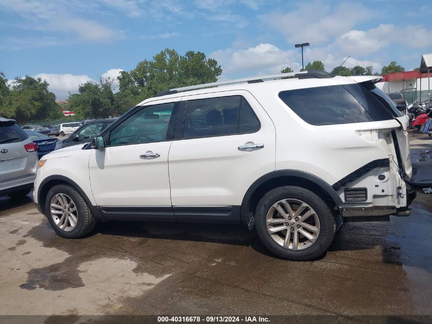 2013 Ford Explorer Xlt VIN: 1FM5K7D81DGB37837 Lot: 40316678