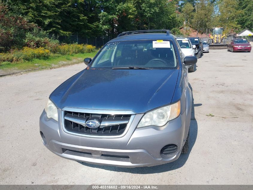 2008 Subaru Outback VIN: 4S4BP60C786339442 Lot: 40316682