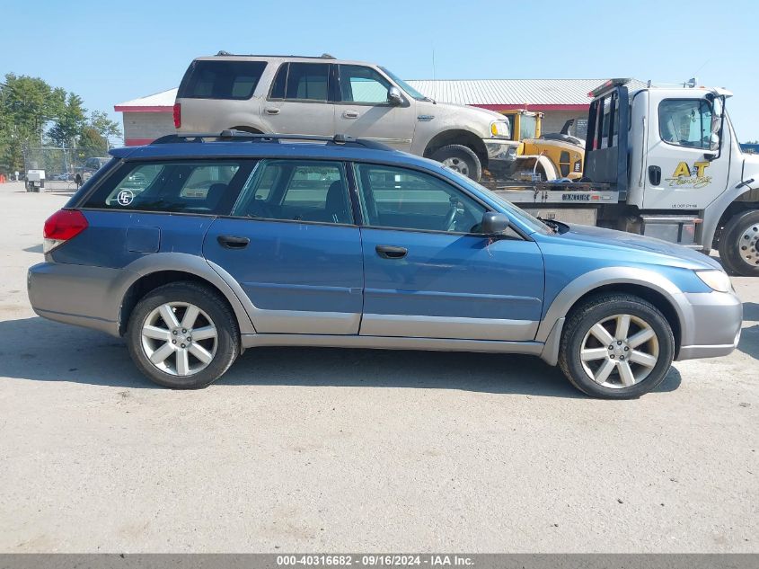 2008 Subaru Outback VIN: 4S4BP60C786339442 Lot: 40316682