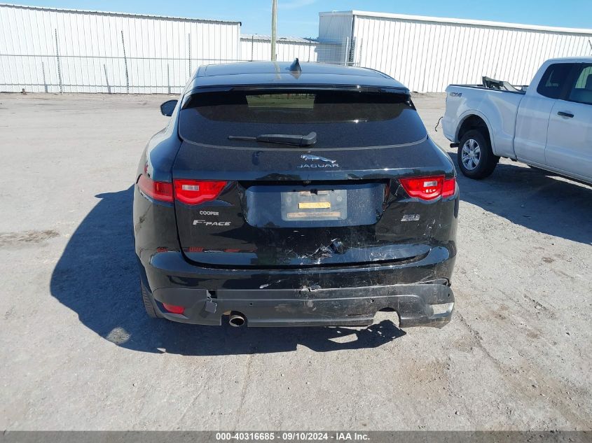 2020 Jaguar F-Pace Premium P250 Awd Automatic VIN: SADCJ2FXXLA654999 Lot: 40316685