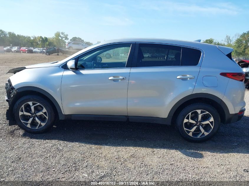 2021 Kia Sportage Lx VIN: KNDPM3AC9M7868752 Lot: 40316703