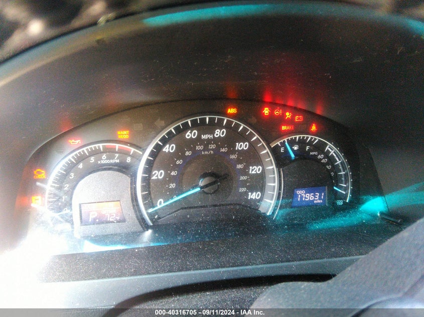 2013 TOYOTA CAMRY XLE - 4T4BF1FK7DR313584