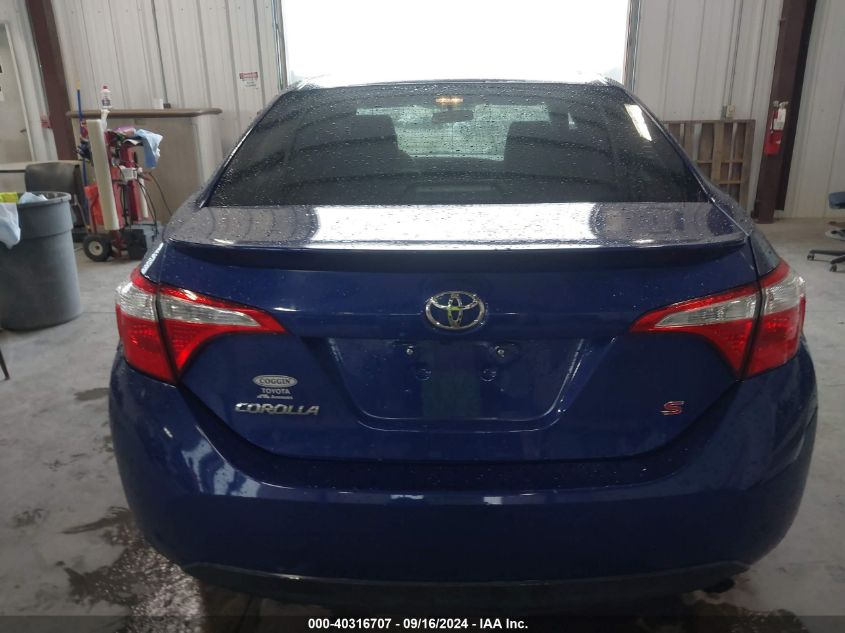 2016 TOYOTA COROLLA S - 2T1BURHEXGC495857